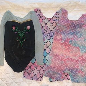Gymnastics leotards